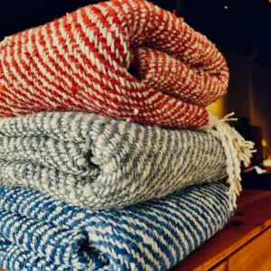 Cozy Warmth Hand-Knitted Throws