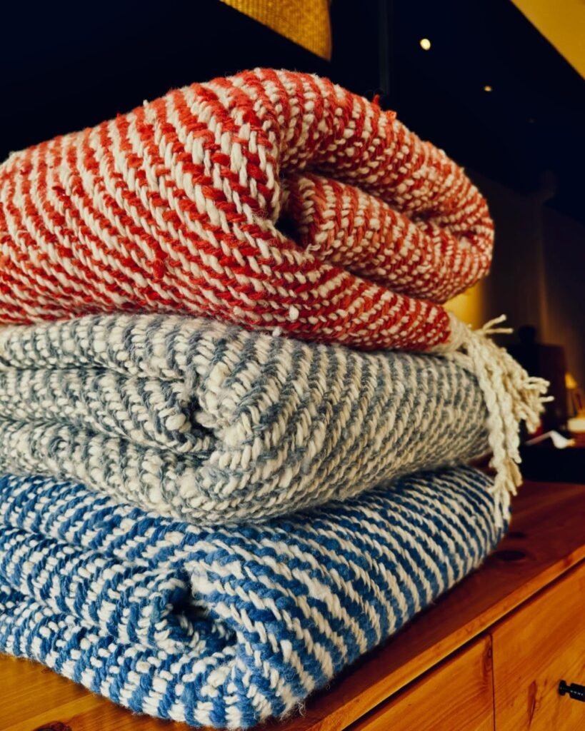 Cozy Warmth Hand-Knitted Throws