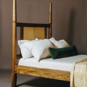 Baxton Studio Malia Rattan Canopy Bed_02