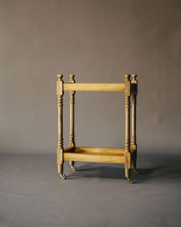 Edwardian Six Section Oak Stick Stand