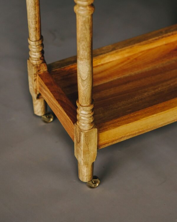 Edwardian Six Section Oak Stick Stand_03