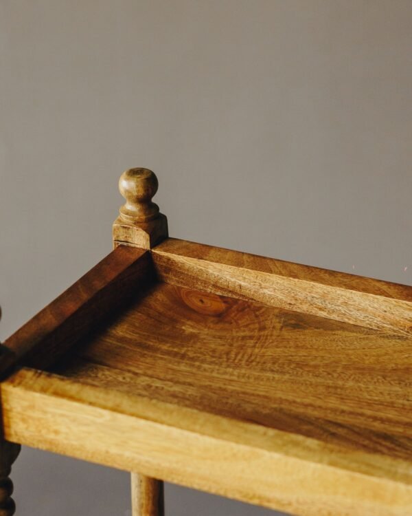 Edwardian Six Section Oak Stick Stand_04