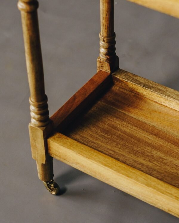 Edwardian Six Section Oak Stick Stand_05