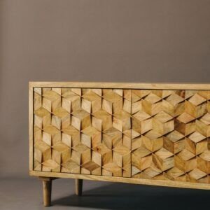 Lona Solid Mango Wood TV Stand