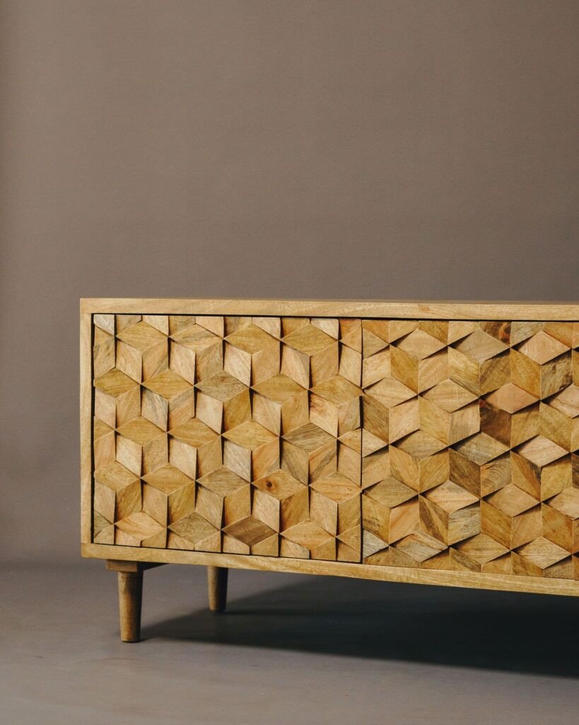 Lona Solid Mango Wood TV Stand