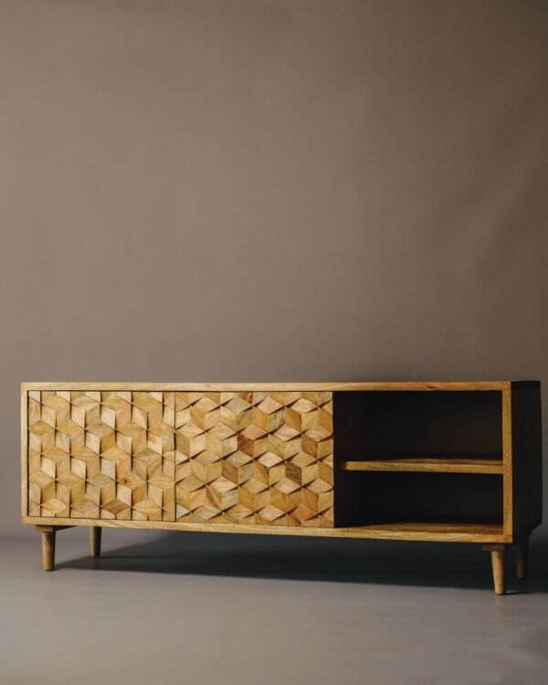 Lona Solid Mango Wood TV Stand_02