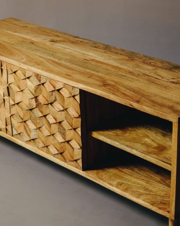 Lona Solid Mango Wood TV Stand_03