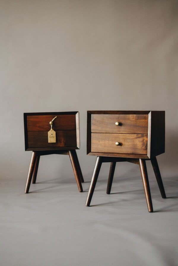 Walnut Mini 2 Drawer Light Nightstand_02