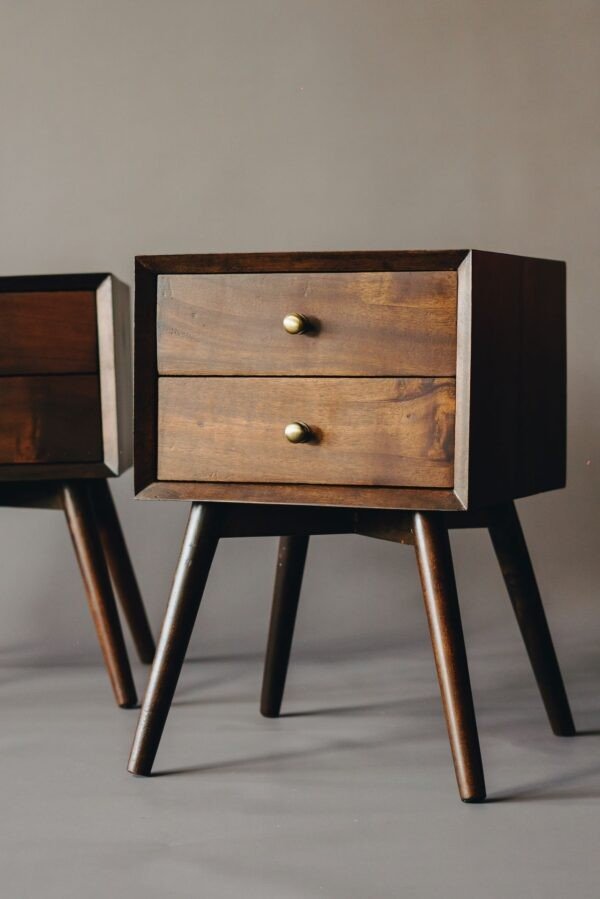 Walnut Mini 2 Drawer Light Nightstand_03